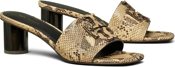 Tory Burch 55 mm Ines Mule Sandals Women's Sandals Desert Dusk Roccia : 7 M, Leather