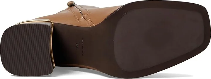 Tory Burch 75 mm Leather Ankle Boot Women's Boots Almond Flour : 10.5 M - Image 3