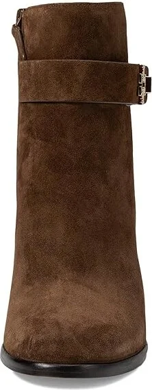 Tory Burch 80 mm T-Lock Heeled Ankle Boots Women's Boots Mustang : 11 M, Leather - Image 2