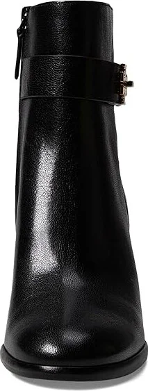 Tory Burch 80 mm T-Lock Heeled Ankle Boots Women's Boots Perfect Black : 11 M, Leather - Image 2