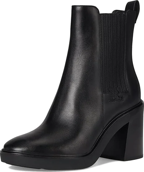Tory Burch 90 mm T-Gore Heeled Ankle Boots Women's Boots Perfect Black : 10.5 M, Leather - Image 5