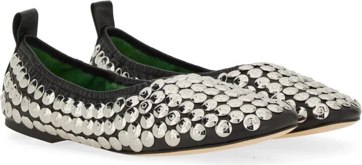 Tory Burch Ballerina "Silver" - Image 2