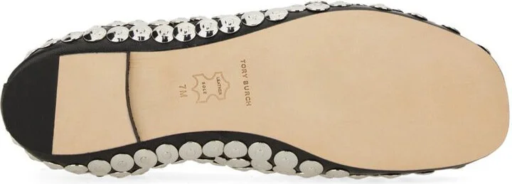 Tory Burch Ballerina "Silver" - Image 5