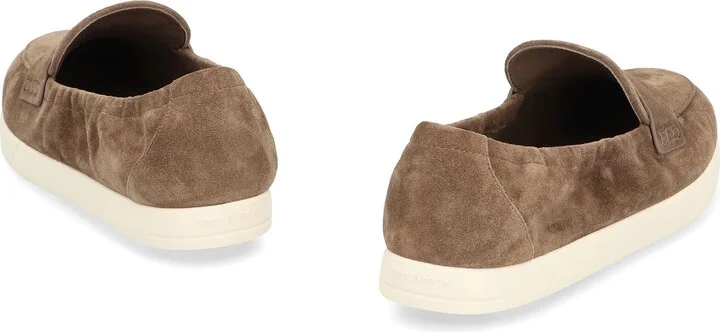 Tory Burch Ballerina Suede Loafers - Image 4