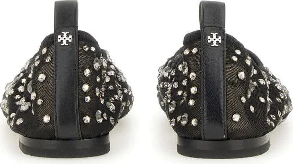 Tory Burch Ballerina With Crystals - Image 4