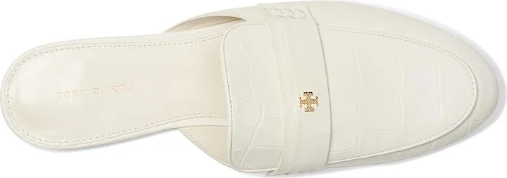 Tory Burch Ballet Backless Loafers Women's Flat Shoes New Ivory : 10.5 M, Leather/Rubber - Image 2