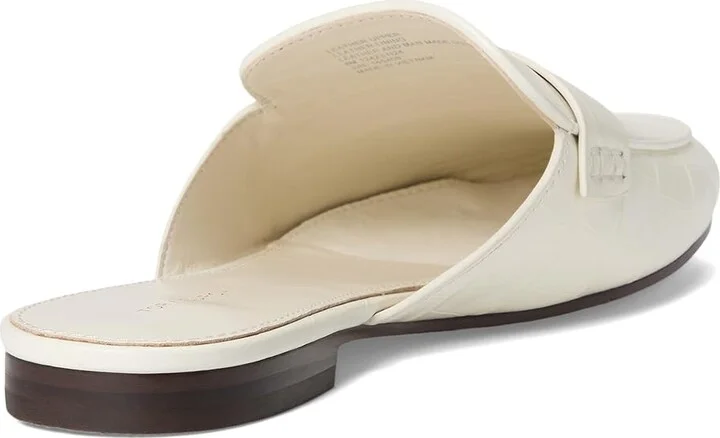 Tory Burch Ballet Backless Loafers Women's Flat Shoes New Ivory : 10.5 M, Leather/Rubber - Image 4