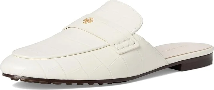 Tory Burch Ballet Backless Loafers Women's Flat Shoes New Ivory : 10.5 M, Leather/Rubber - Image 5