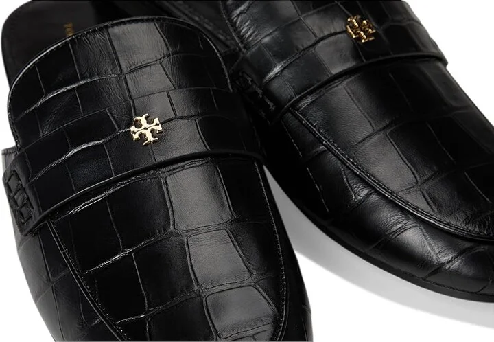 Tory Burch Ballet Backless Loafers Women's Flat Shoes Perfect Black : 7 M, Leather/Rubber - Image 7