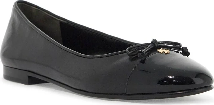 TORY BURCH 'ballet flats with patent pointed toe - Image 4