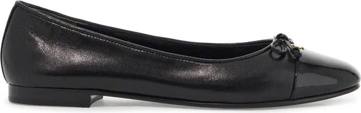 TORY BURCH 'ballet flats with patent pointed toe