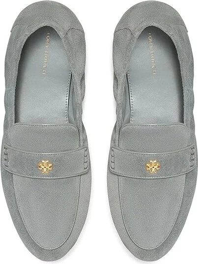 Tory Burch Ballet Loafer Women's Shoes Blue Lapis/Blue Lapis : 10 M, Suede - Image 2