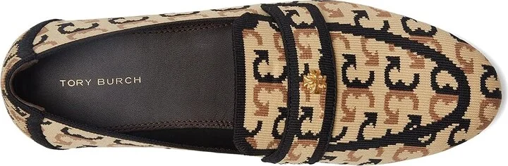 Tory Burch Ballet Loafer Women's Shoes Fall Diagonal T : 9 M, Suede - Image 2