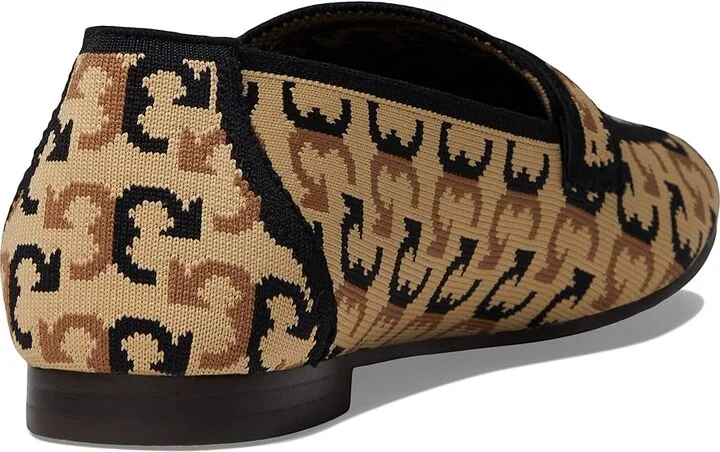 Tory Burch Ballet Loafer Women's Shoes Fall Diagonal T : 9 M, Suede - Image 4
