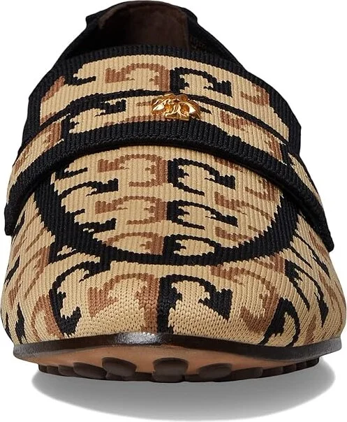 Tory Burch Ballet Loafer Women's Shoes Fall Diagonal T : 9 M, Suede - Image 5