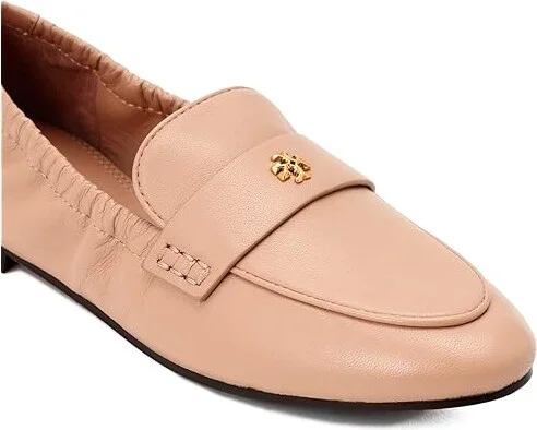 Tory Burch Ballet Loafer Women's Shoes Light Sand : 10.5 M, Suede - Image 3
