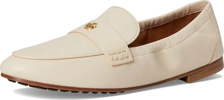 Tory Burch Ballet Loafer Women's Shoes New Cream : 10 M, Suede - Image 5
