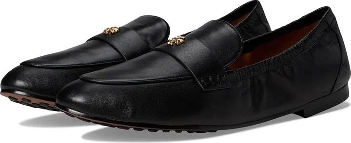 Tory Burch Ballet Loafer Women's Shoes Perfect Black : 10 M, Suede