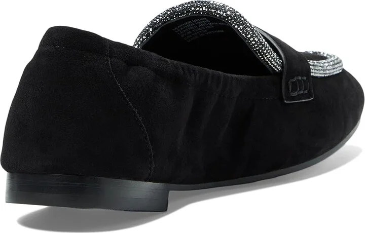 Tory Burch Ballet Loafer Women's Shoes Perfect Black/Crystal : 10 M, Suede - Image 4