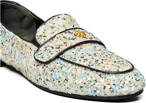 Tory Burch Ballet Loafer Women's Shoes Sequin/Black : 10.5 M, Suede - Image 3