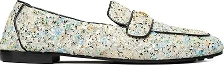 Tory Burch Ballet Loafer Women's Shoes Sequin/Black : 10.5 M, Suede - Image 4