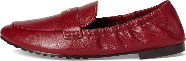 Tory Burch Ballet Loafers Women's Flat Shoes Ruby : 10.5 M, Leather - Image 6