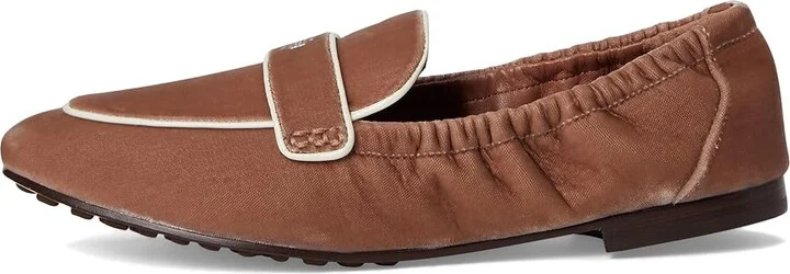 Tory Burch Ballet Loafers Women's Flat Shoes Vintage Rose/Perfect Black : 11 M, Leather - Image 6