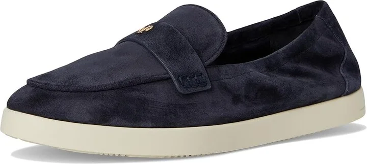 Tory Burch Ballet Sport Loafer Women's Flat Shoes Navy : 8 M, Suede - Image 5