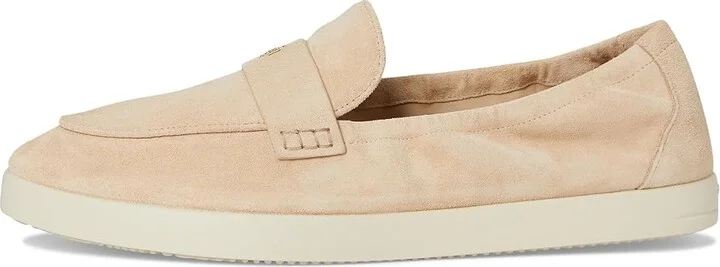 Tory Burch Ballet Sport Loafer Women's Flat Shoes Sand Dune : 5 M, Suede - Image 6