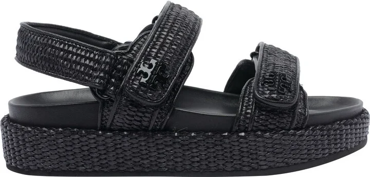 Tory Burch Black Flats