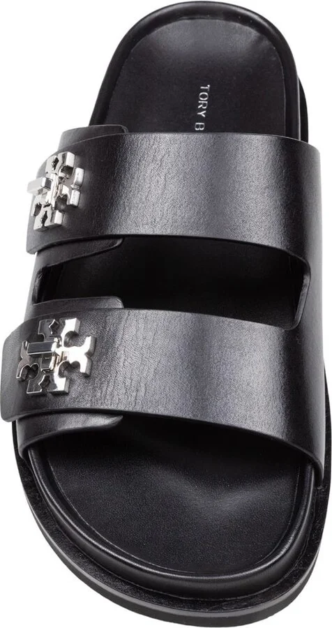 Tory Burch Black Leather Flats