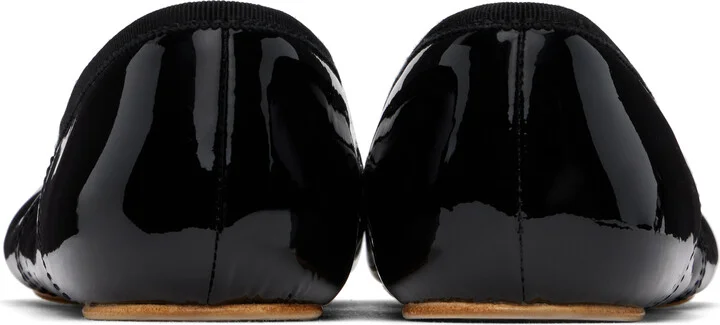 Tory Burch Black Mary Jane Bow Ballerina Flats - Image 2