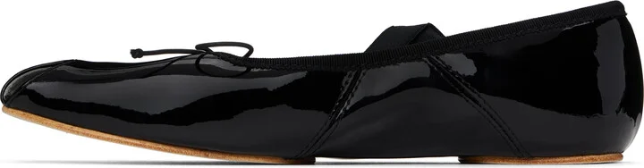 Tory Burch Black Mary Jane Bow Ballerina Flats - Image 3