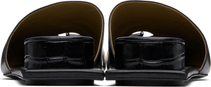 Tory Burch Black Pierced Mules - Image 2