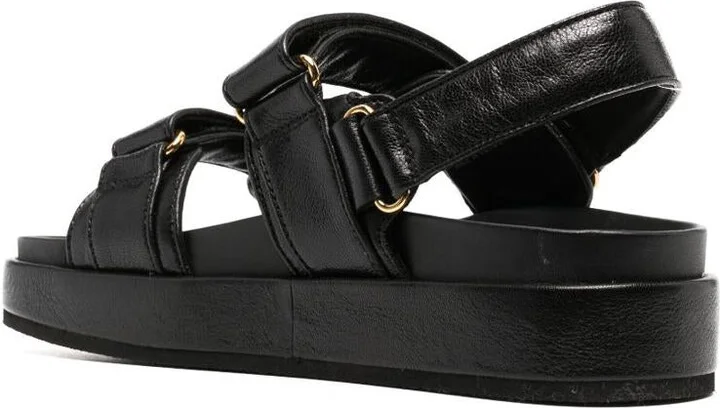 Tory Burch Black Slingback Sandals With Double Strap - Image 2