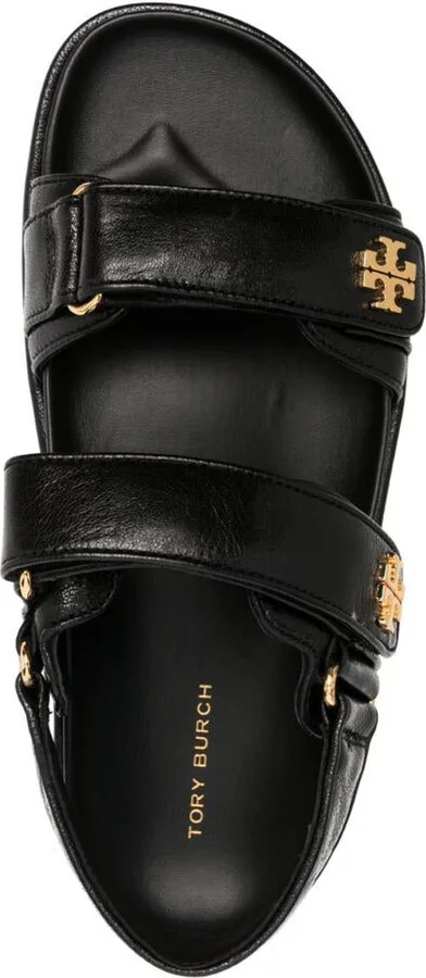 Tory Burch Black Slingback Sandals With Double Strap - Image 4