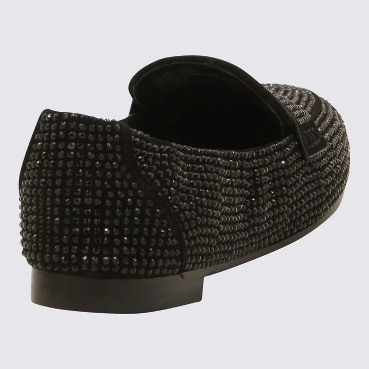 Tory Burch Black Suede Loafers - Image 2