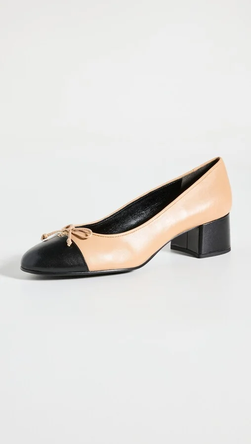 Tory Burch Bow Ballet Pumps 45mm - Image 2