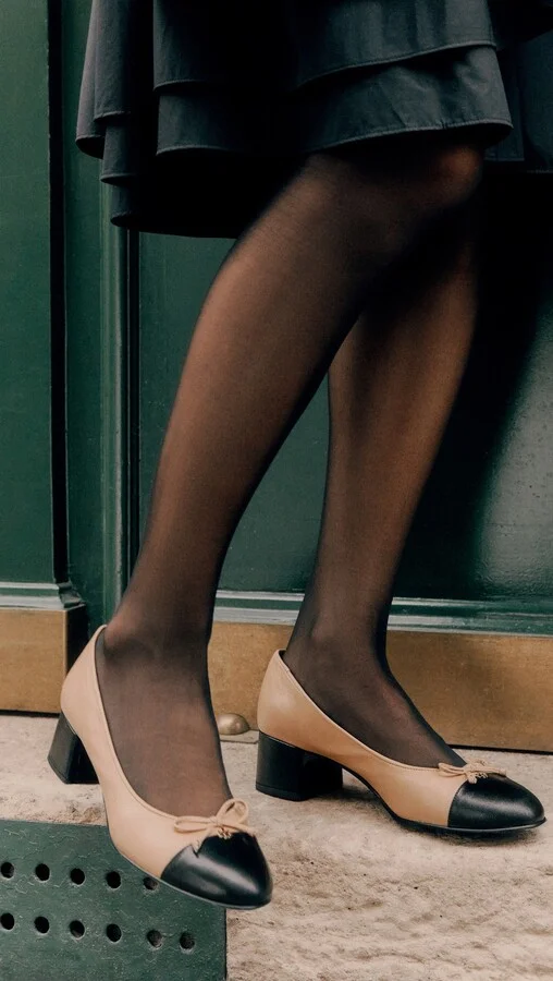 Tory Burch Bow Ballet Pumps 45mm - Image 5