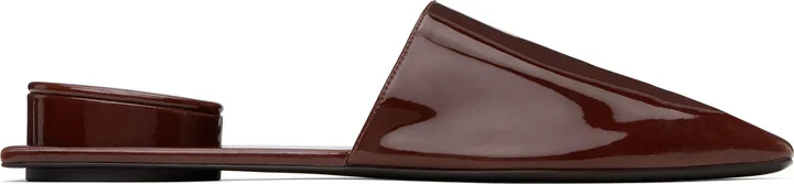 Tory Burch Brown Pierced Mules