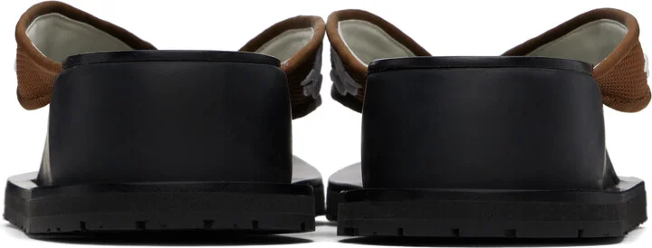 Tory Burch Brown Sublime Wedge Flip-Flops - Image 2