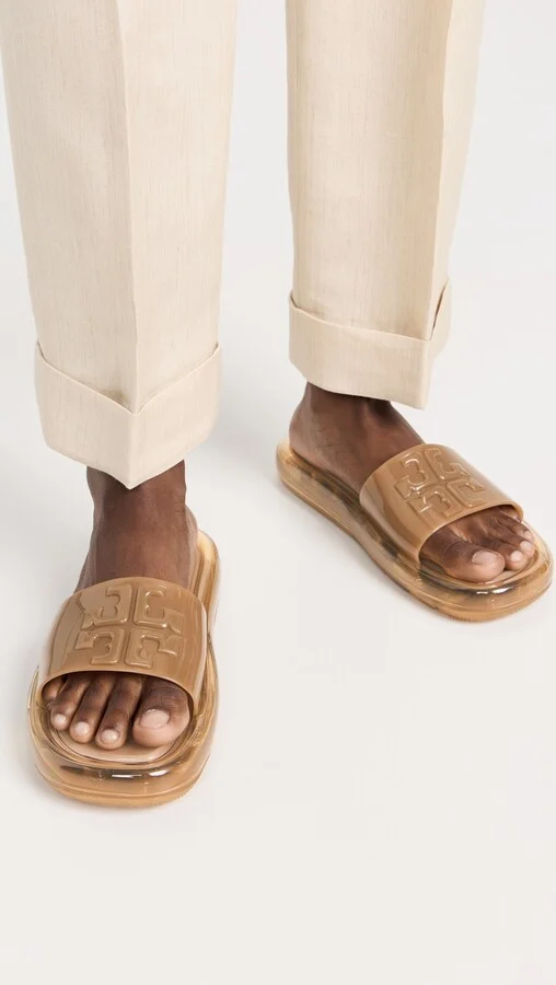 Tory Burch Bubble Jelly Slides - Image 5