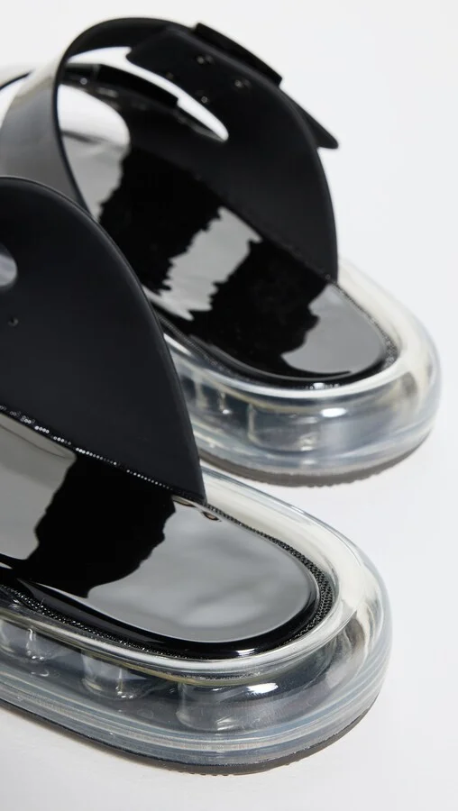 Tory Burch Buckle Bubble Jelly Slides - Image 3