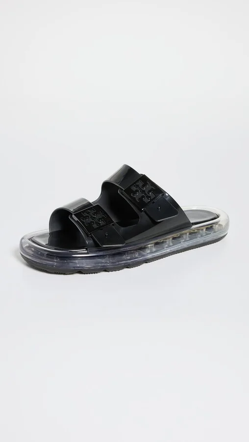 Tory Burch Buckle Bubble Jelly Slides - Image 5