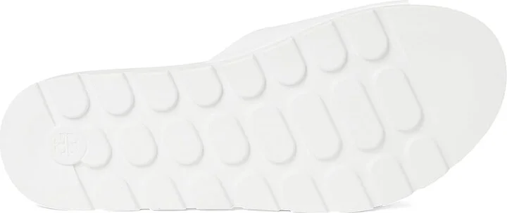 Tory Burch Buckle Slide Women's Shoes White/Gold/White : 11 M, Synthetic - Image 3