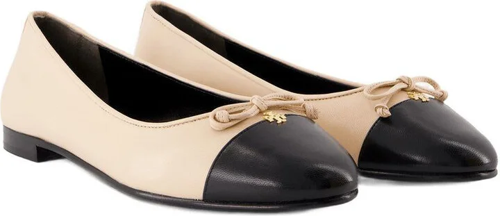 Tory Burch Cap Toe Ballerinas - Image 2