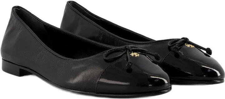 Tory Burch Cap Toe Ballerinas - Image 2