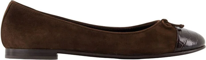 Tory Burch Cap Toe Ballerinas