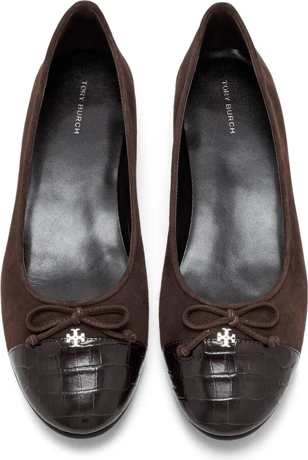 Tory Burch Cap-Toe Ballet - Image 2