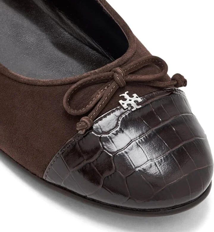 Tory Burch Cap-Toe Ballet - Image 3